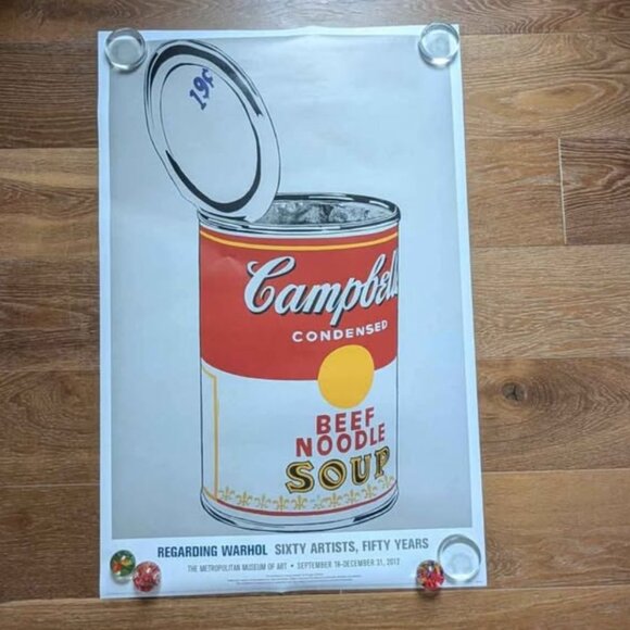 Regarding Warhol: Sixty Artists, Fifty Years Met Museum Exhibition Poster 2012 - Picture 1 of 5